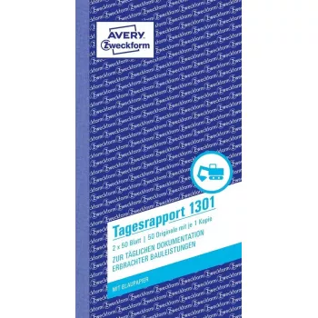Accounting form/book AVERY 1301 50 puslapių