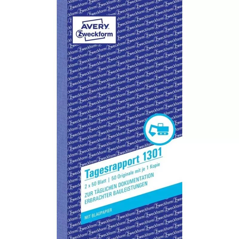 Accounting form/book AVERY 1301 50 puslapių