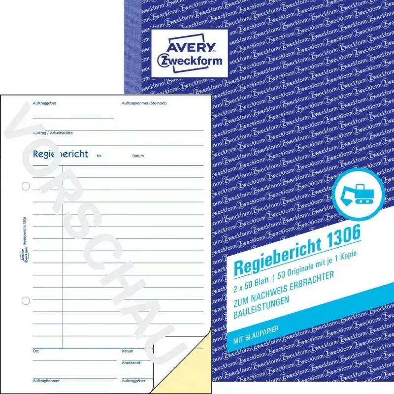 Apskaitos knyga/blankas A5 Avery 1306