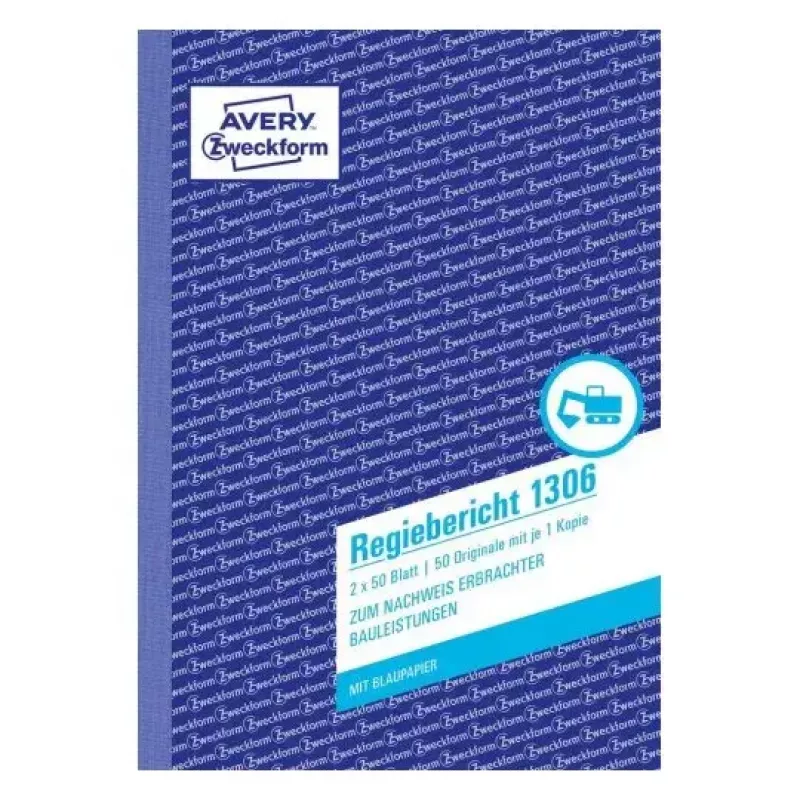 Apskaitos knyga/blankas A5 Avery 1306