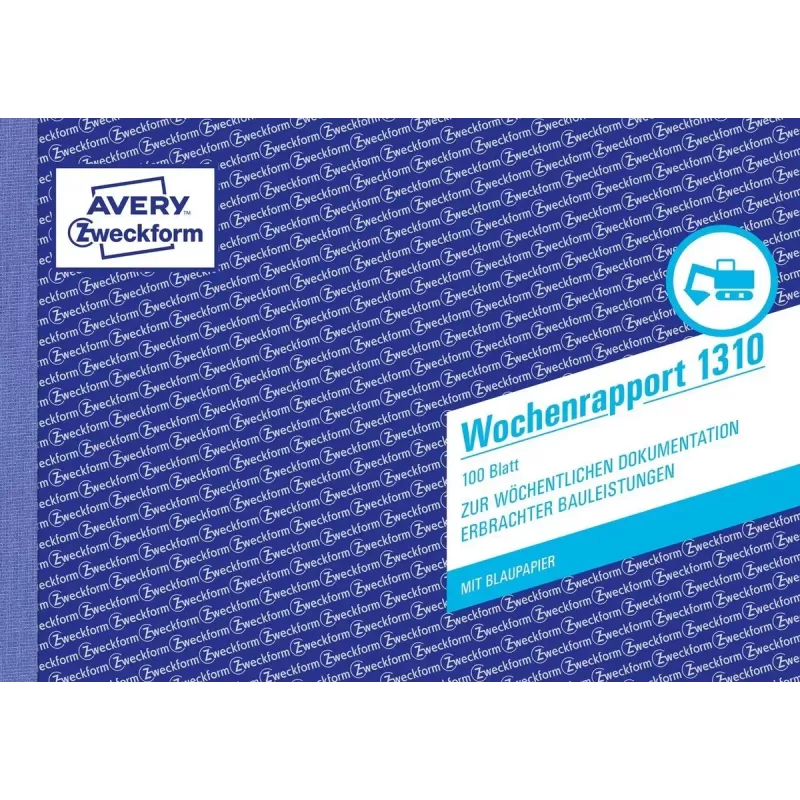 Apskaitos formų knyga A5 Avery 1310