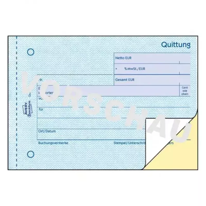 Apskaitos formų knyga A6 Avery 1735