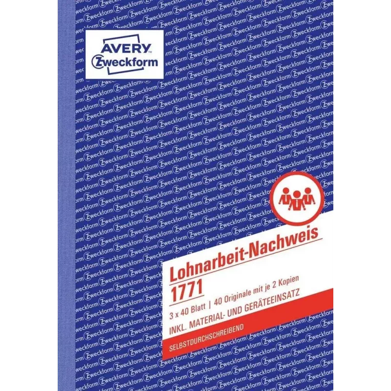 Verslo formos Avery 1771