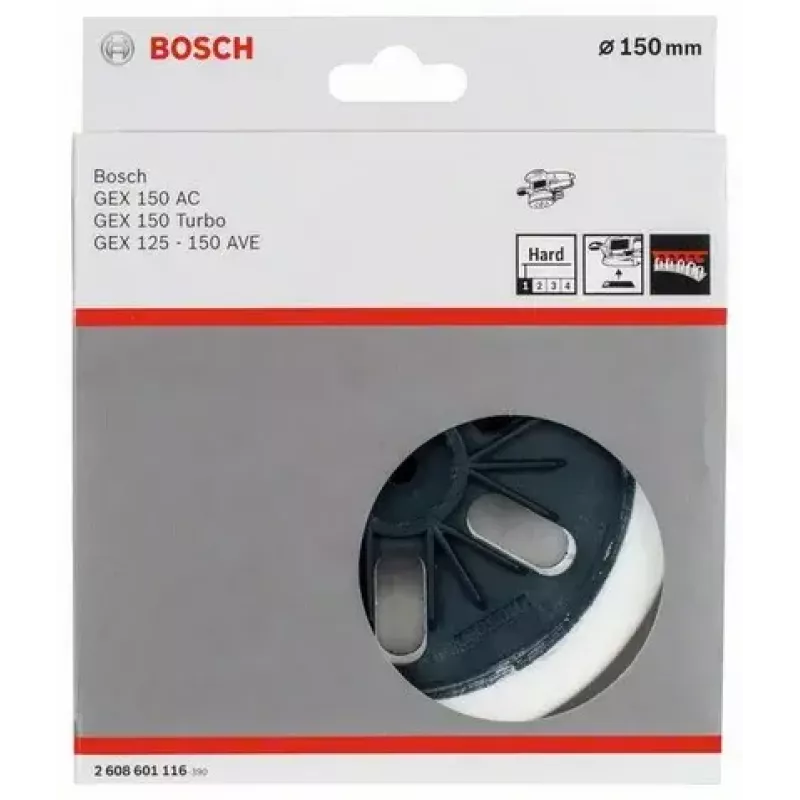 Bosch 2 608 601 116 rankinio šlifavimo reikmenys Šlifavimo padėklas 1 vnt.