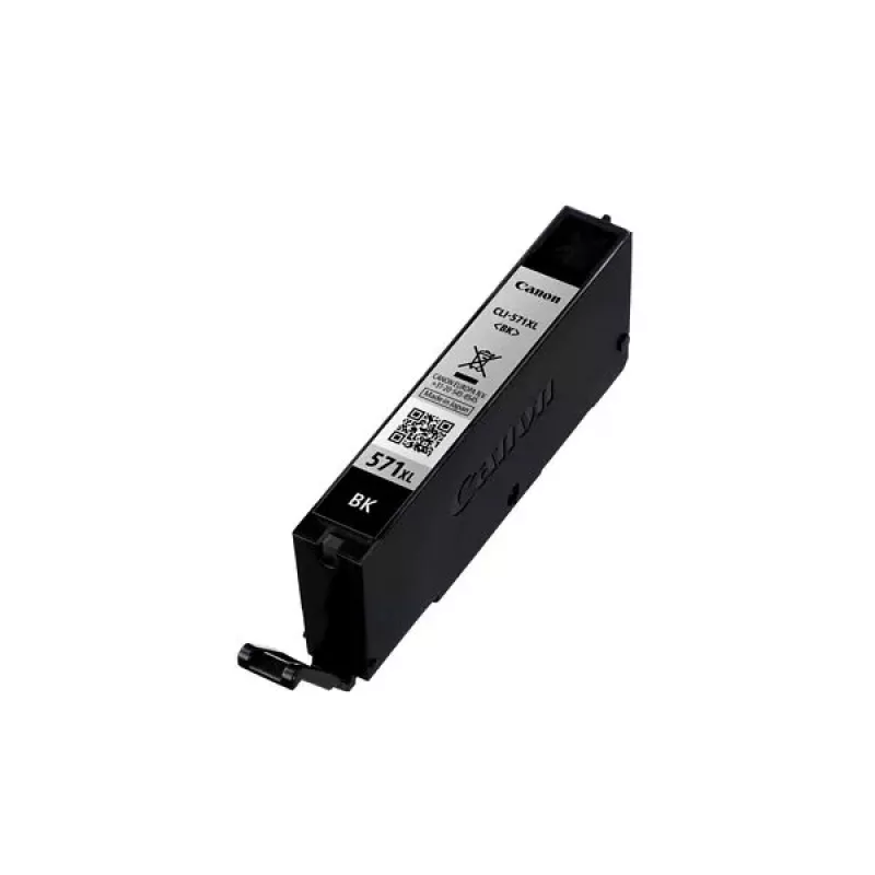 Canon CLI-571BK XL rašalo kasetė 1 vnt. Originali Didelės (XL) talpos Juoda