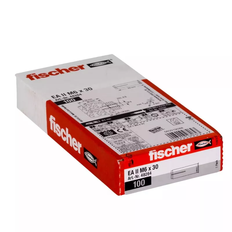 Anchor Fischer EA II M6 100 vnt 30 mm