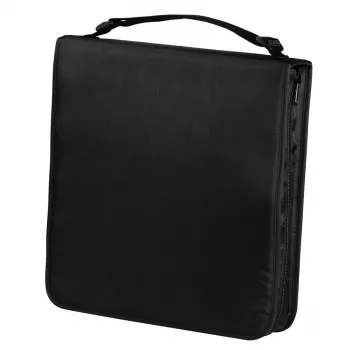Hama CD dėklas Nylon 160, juodas 160 diskų