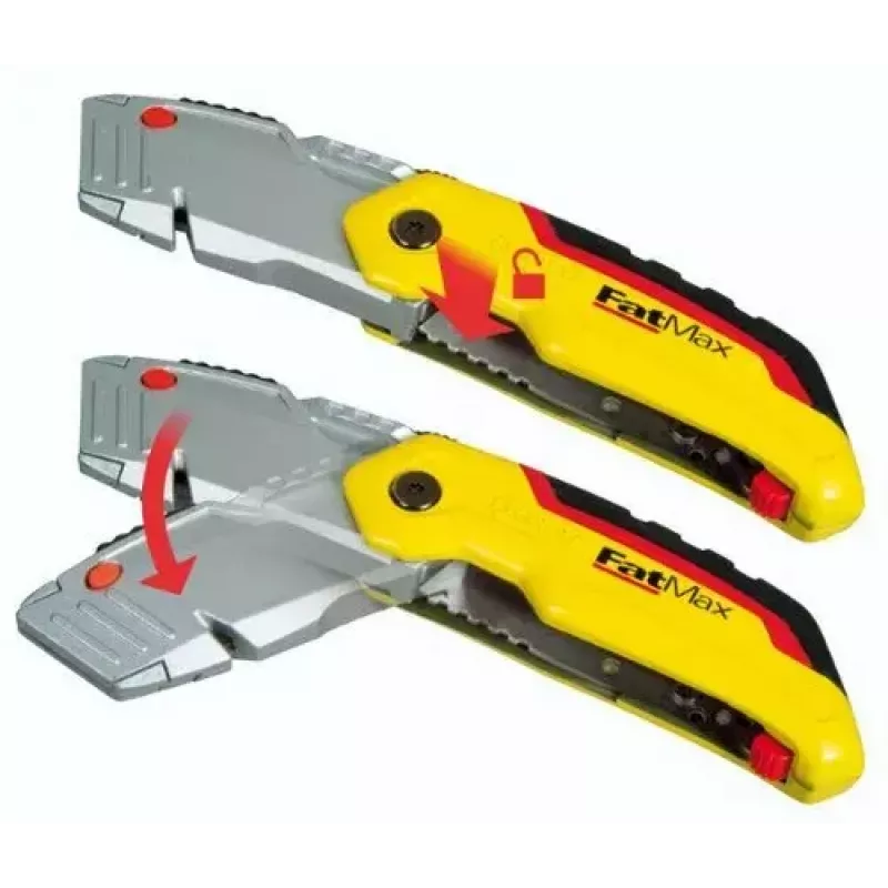 Universalus peilis Stanley 0-10-825 juodos metalinės geltonos spalvos su 14 cm ašmenimis
