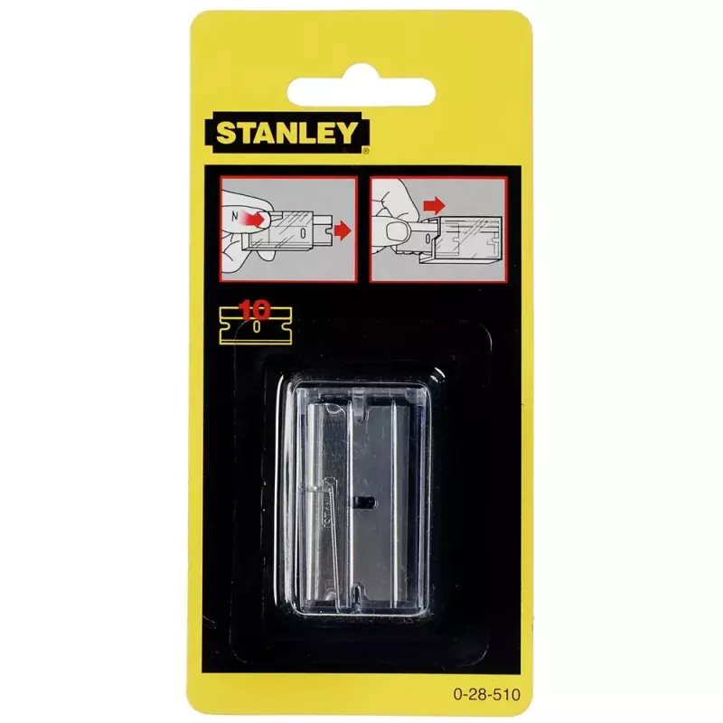 Stiklo grandiklio atsarginiai peiliukai Stanley Professional 0-28-500