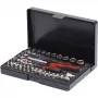 Lizdų rinkinys KS Tools 918.0640 1/4 colio pavara 40 galvučių