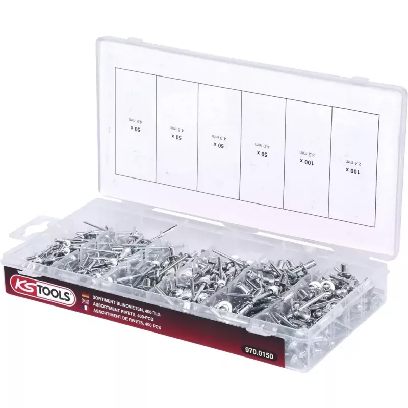 Kniedė KS Tools 970.0150 svoris 250 g