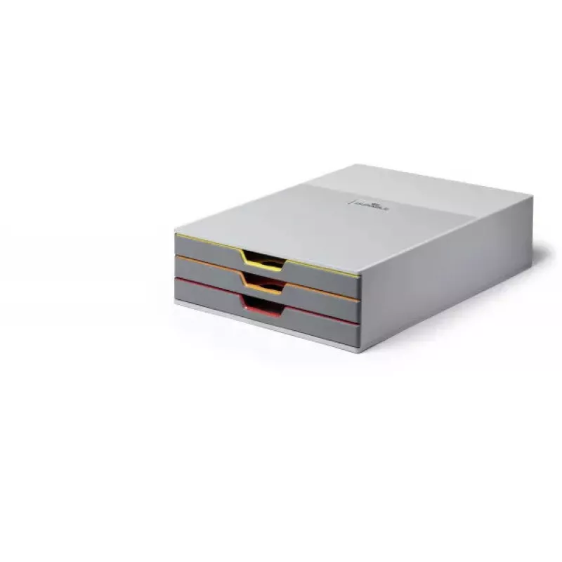 Plastikinis stalčių blokas Durable Varicolor 3