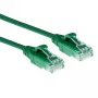 ACT Green 1,5 metro LSZH U/UTP CAT6 duomenų centro plonas komutacinis kabelis be užkliuvimų su RJ45 jungtimis