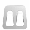 Towel hook TESA 59785-00000 Indoor Stainless steel White