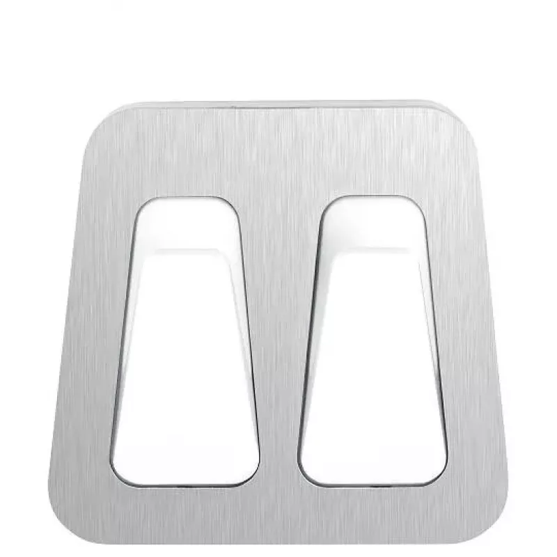Towel hook TESA 59785-00000 Indoor Stainless steel White