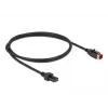 Maitinamas USB laidas DeLOCK 85950 24 V į 2 x 4 kaiščiai, kištukas, 1 m
