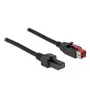 Maitinamas USB laidas DeLOCK 85950 24 V į 2 x 4 kaiščiai, kištukas, 1 m
