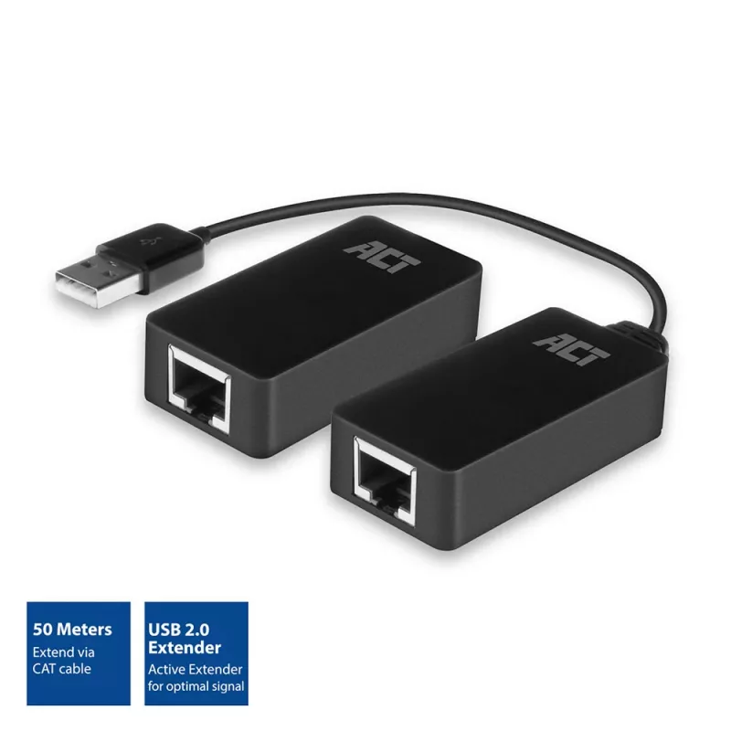 ACT USB ilgintuvo rinkinys per UTP, iki 50 metrų