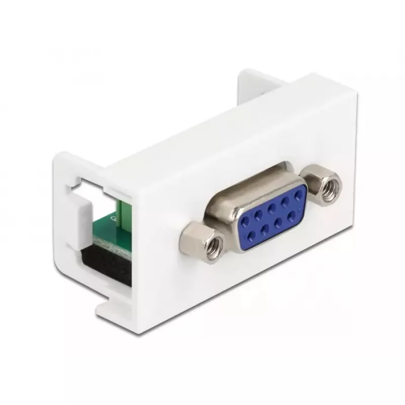 DeLOCK Easy 45 gnybtų bloko modulis D-Sub 9 kontaktų lizdas į 6 kontaktų