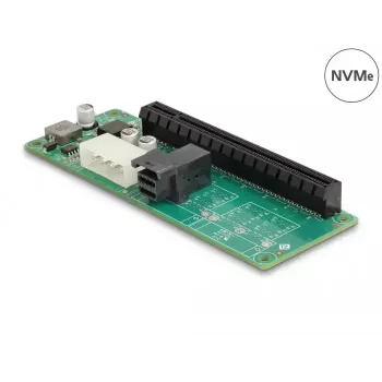 DeLOCK Konverteris 1 x SFF-8643 į PCIe x16 Magistralės sąsaja PCIe Išvesties sąsaja SFF-8643