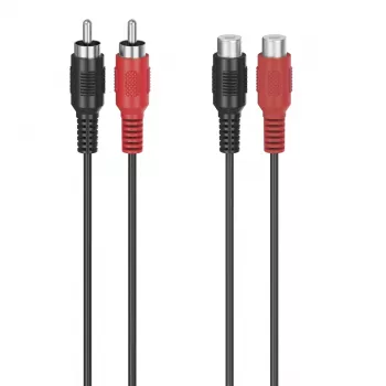 “Hama 00305035” garso kabelis 5 m 2 x RCA juodas