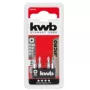 Atsuktuvų antgalių rinkinys KWB 128140 — 4 vnt., Pozidriv PZ0 ir PZ1, 28 mm