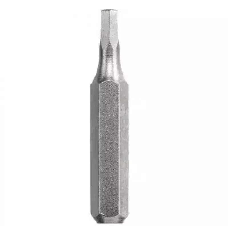 Atsuktuvų antgalių rinkinys KWB 128440 — 5 vnt., šešiabriauniai (imperiniai) antgaliai, metriniai dydžiai 0,7, 0,9, 1,3, 1,5, 2 mm, 28 mm ilgis