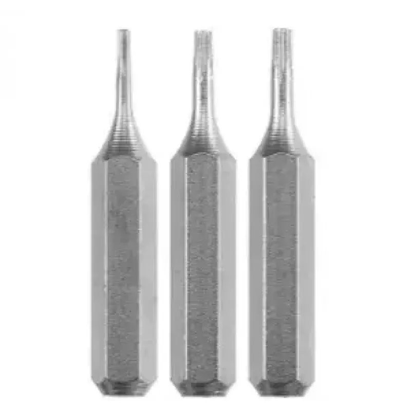 Atsuktuvų antgalių rinkinys KWB 128840 — 3 vnt., Torx (žvaigždutės) antgaliai, 28 mm ilgis