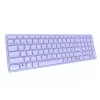 Belaidė klaviatūra Rapoo E9700M QWERTZ vokiška alyvinė RF Bluetooth