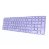 Belaidė klaviatūra Rapoo E9700M QWERTZ vokiška alyvinė RF Bluetooth