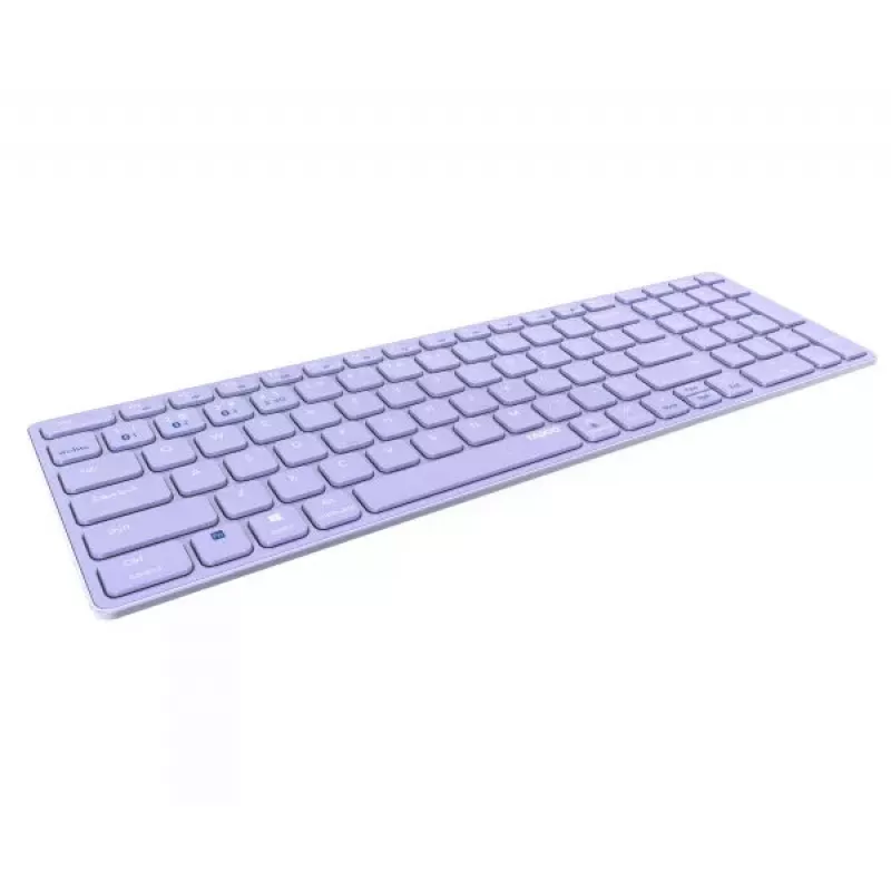 Belaidė klaviatūra Rapoo E9700M QWERTZ vokiška alyvinė RF Bluetooth
