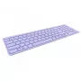 Belaidė klaviatūra Rapoo E9700M QWERTZ vokiška alyvinė RF Bluetooth