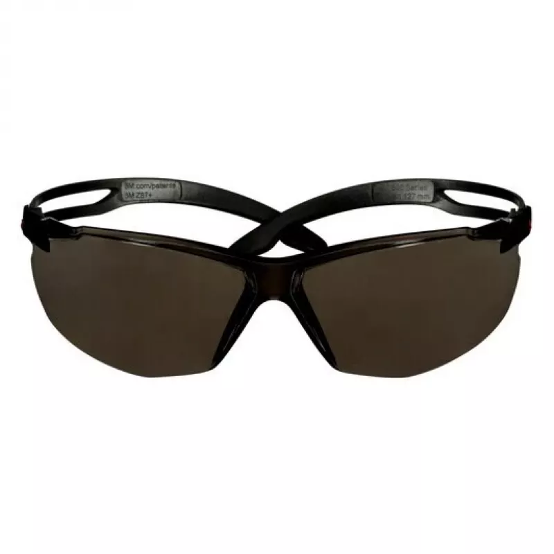 3M SF502SGAF-BLK-EU Apsauginiai akiniai Polikarbonatas (PC) Juodi