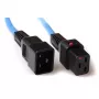 ACT Powercord C19 IEC Lock - C20 mėlynas 1 m, PC1357