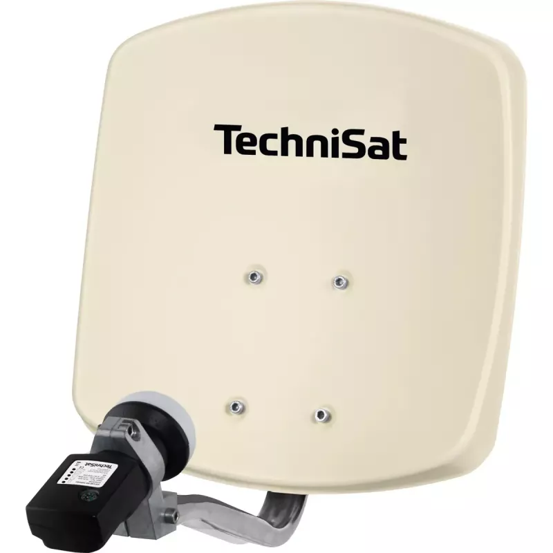 Palydovinė antena TECHNIVOLT DIGIDISH 33, smėlio spalvos, aliuminio, stiprinimas 30 dBi, 11,7–12,75 GHz / 10,7–11,7 GHz