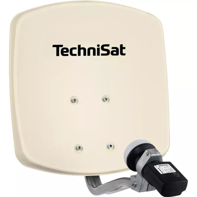 Palydovinė antena TECHNIVOLT DIGIDISH 33, smėlio spalvos, aliuminio, stiprinimas 30 dBi, 11,7–12,75 GHz / 10,7–11,7 GHz