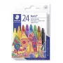 Vaško pagrindo pieštukas Staedtler 220 08 C24 Įvairių spalvų 24 vnt.