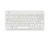 R-Go Tools ergonominė klaviatūra R-Go Compact Break, kompaktiška klaviatūra su pertraukų programine įranga, QWERTY (UK), Bluetooth, balta