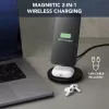 „Cellularline Mag Duo“ belaidis įkroviklis 2-in-1 belaidis įkrovimo laikiklis, skirtas „Apple“ įrenginiams