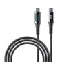 Cellularline Display kabelis USB-C laidas su integruotu LCD ekranu