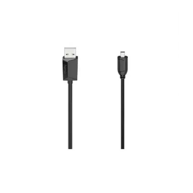 USB laidas Hama 00074261 1,5 m Mini-USB B USB A USB 2.0 Juodas