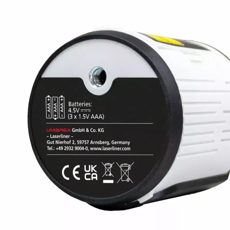 Lazerinis nivelyras Laserliner 081.081E 40 m, savaiminio išsilyginimo tikslumas 0,5 mm/m