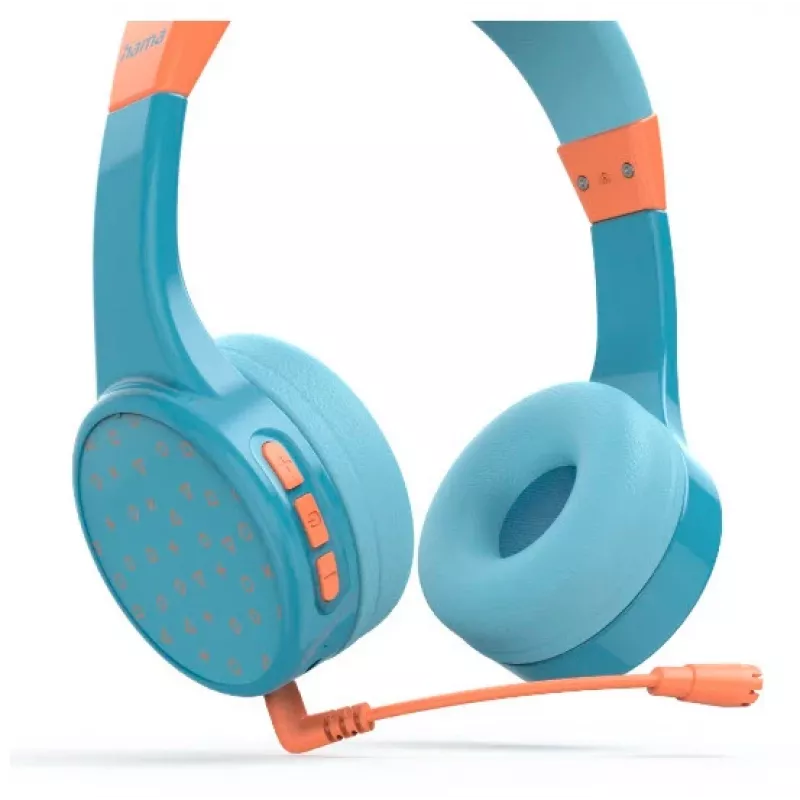 Hama Teens Guard II Headset Wireless Head-band Calls/Music USB Type-C Bluetooth Blue, Oranžinė
