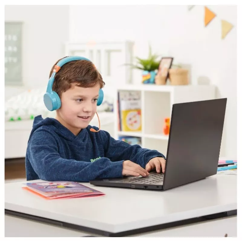 Hama Teens Guard II Headset Wireless Head-band Calls/Music USB Type-C Bluetooth Blue, Oranžinė