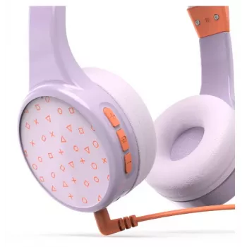 Hama Teens Guard II Ausinės Belaidės Ant galvos Skambučiai/Muzika USB Type-C Oranžinė, Violetinė