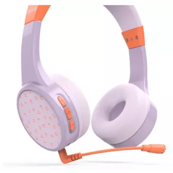 Hama Teens Guard II Ausinės Belaidės Ant galvos Skambučiai/Muzika USB Type-C Oranžinė, Violetinė