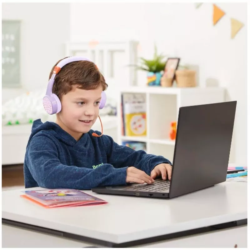 Hama Teens Guard II Ausinės Belaidės Ant galvos Skambučiai/Muzika USB Type-C Oranžinė, Violetinė