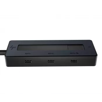 HP 4K USB-C daugiafunkcis šakotuvas, USB Type-C, USB Type-C, 10000 Mbit/s, 3840 x 2160, juoda, 65 W
