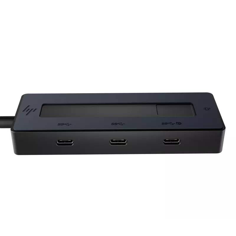 HP 4K USB-C daugiafunkcis šakotuvas, USB Type-C, USB Type-C, 10000 Mbit/s, 3840 x 2160, juoda, 65 W