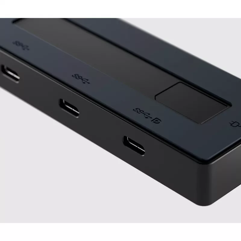 HP 4K USB-C daugiafunkcis šakotuvas, USB Type-C, USB Type-C, 10000 Mbit/s, 3840 x 2160, juoda, 65 W